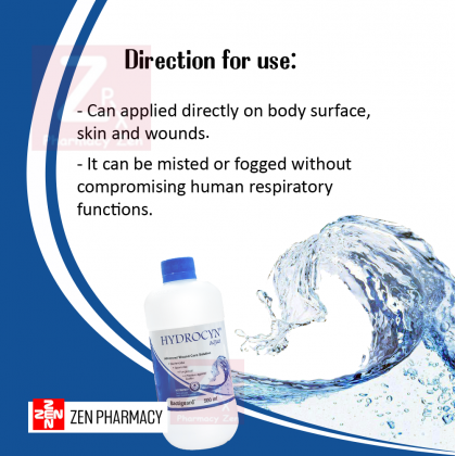 Hydrosyn Zen Pharmacy | Hydrocyn Aqua 500ml